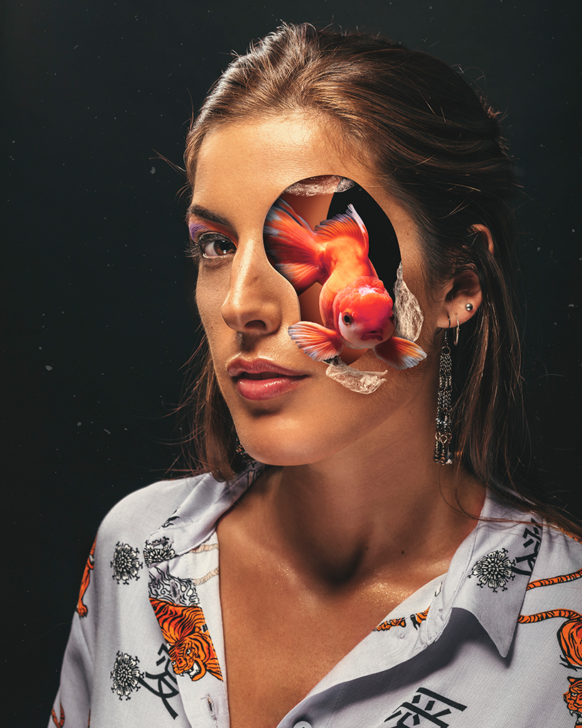 Retoque fotográfico creativo por fotógrafo publicitario Valencia - Composición surrealista